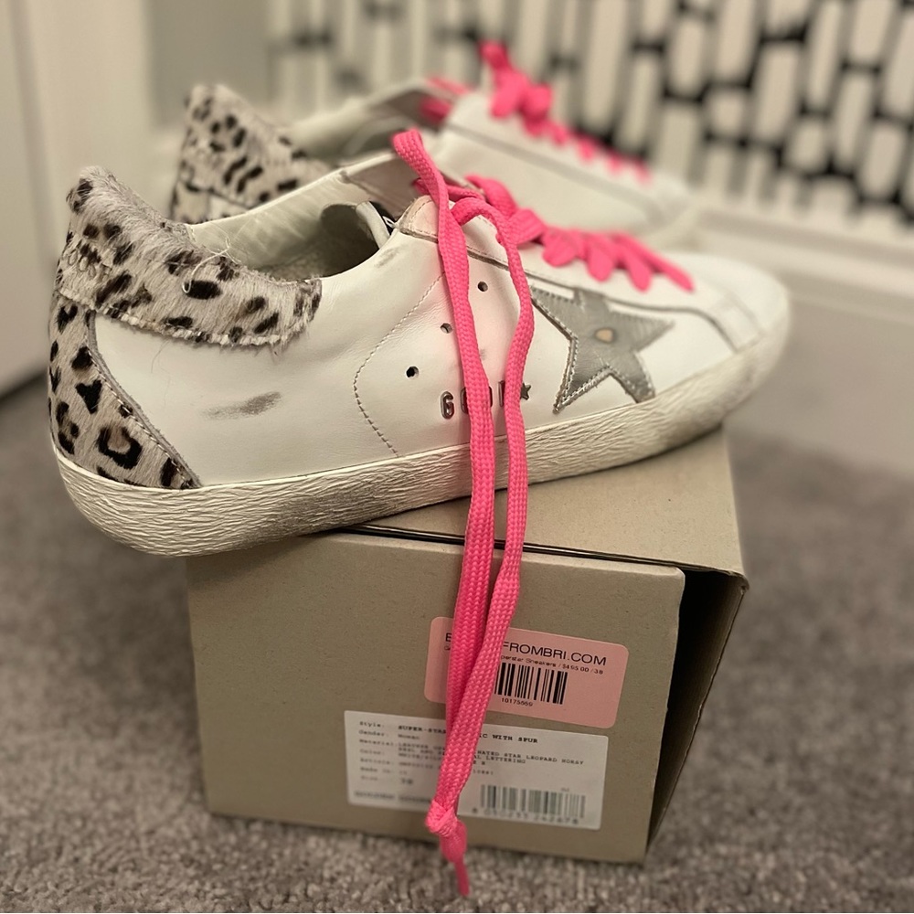 Golden Goose Superstar Leather Sneakers